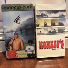 Lot of 2 Bodyboarding VHS Smorgasbord & Monkeys Jason Wolcott Pit Bodyboard Mag comprar usado  Enviando para Brazil