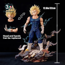 12.6In/32Cm Anime Dragon Ball Z Figura Majin Vegeta Figurine Action PVC Figure C na sprzedaż  Wysyłka do Poland