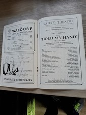 Theatre programme 1931 for sale  BURY