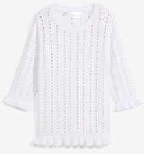 Ajour pullover lochstickerei gebraucht kaufen  Deutschland
