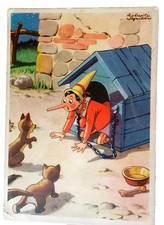 Pinocchio. cane guardia. usato  Parma