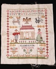 Cross stitch sampler for sale  Axton