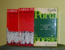 Poesie carlo porta usato  Italia