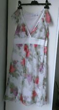 Robe choklate fleurie d'occasion  Beauvais