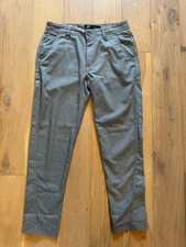 Calça Publish Masculina 32” Cintura Cinza Hoje Para Amanhã 29” Costura Interna comprar usado  Enviando para Brazil