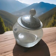 Bonboniere glasdose zinndeckel gebraucht kaufen  Weeze