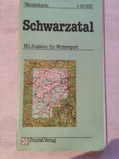 Wanderkarte ddr schwarzatal gebraucht kaufen  Radebeul