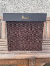 Empty harrods hamper for sale  HALIFAX