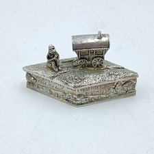 silver scenes pill box for sale  RADSTOCK