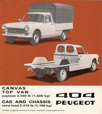 Peugeot 404 pick for sale  UK