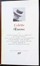 Pleiade colette oeuvres d'occasion  Tassin-la-Demi-Lune