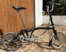Brompton m3l black for sale  FERRYSIDE