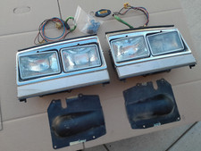 78-85 Volvo 244 245 quatro olhos faróis, molduras, baldes, tranças comprar usado  Enviando para Brazil
