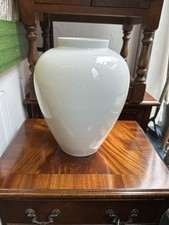 Vase large white for sale  BLACKBURN