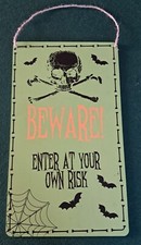 Beware enter risk. for sale  DONCASTER
