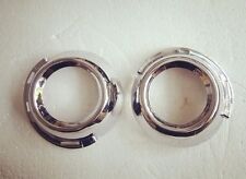 Usado, Par de Lâmpada de Neblina Frontal Moldura de Tampa Cromada para Peugeot 307 comprar usado  Enviando para Brazil