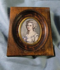 Miniature portrait celluloïd d'occasion Miniature portrait celluloïd d'occasion  Saverdun