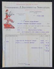 Facture 1938 salon d'occasion  Nantes-