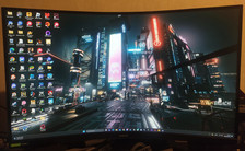 écran gaming samsung d'occasion  Villejuif