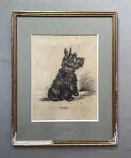 Portrait chien dessin d'occasion  Artigues-près-Bordeaux