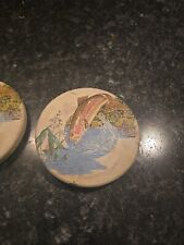 Vintage stoneware coasters for sale  Charles City