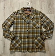 Jaqueta de lã xadrez vintage clássica Pendleton - Grande comprar usado  Enviando para Brazil