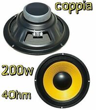 Coppia woofer ricambio usato  Rovito