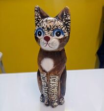 Gatto legno scolpito usato  Battipaglia