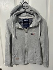 Moletom com capuz feminino Sebago Maine com zíper tamanho P raro estado perfeito qualidade comprar usado  Enviando para Brazil