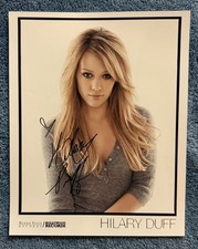 Hilary Duff Most Wanted assinado autografado foto promocional de imprensa assinada à mão  comprar usado  Enviando para Brazil