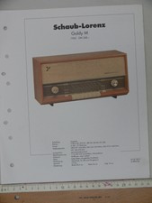 Produktblatt schaltplan schaub gebraucht kaufen  Wörthsee