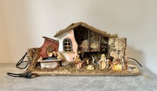 Krippe weihnachtskrippe beleuc gebraucht kaufen  Straelen