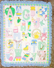 Abc baby blanket for sale  Shelby