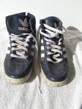 Tênis Adidas cano alto azul com 3 listras brancas masculino EUA 10 EW 791002 usado, usado comprar usado  Enviando para Brazil