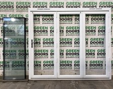 White upvc bifolding for sale  LUTON