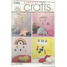 Simplicity 6480 arco-íris, nuvem, teclado móvel e travesseiros padrão quarto infantil comprar usado  Enviando para Brazil