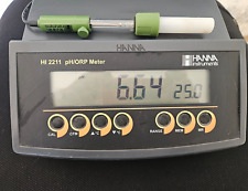 HANNA instruments HI 2211 medidor de pH ORP com sondaHI1131 PN HI2211 comprar usado  Enviando para Brazil