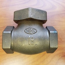 NOVA VÁLVULA DE RETENÇÃO DE ELEVAÇÃO HORIZONTAL BRONZE MIPEL 1,5" comprar usado  Enviando para Brazil
