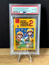 2020 Super Mario Bros #22 History Japanese Wafer Super Mario Maker 2 PSA 10 comprar usado  Enviando para Brazil