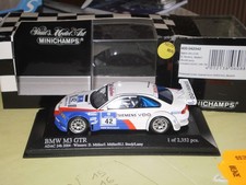 Minichamps bmw gtr d'occasion  Châlons-en-Champagne