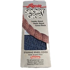 Super Sport Grip Steering Wheel Cover Blue 1990 Car Porotherm Classic na sprzedaż  Wysyłka do Poland