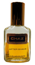 Botella de 1 onza líquida Chaz After Shave Splash Cologne medio llena de colección rara segunda mano  Embacar hacia Mexico