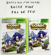 Usado, XBOX 360 VF  Boite Vide et notice  Sonic Generations  PAS DE JEU  Envoi suivi comprar usado  Enviando para Brazil
