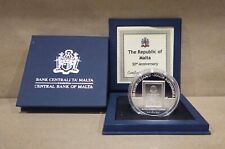 Coffret 10 Euros Argent Silver Malte 2024 - 50 Ans Republique comprar usado  Enviando para Brazil