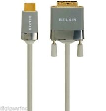 Usado, Cable de video BELKIN HDMI-DVI 6 ft. Conector dorado 24 k para Apple Mac mini 2009 segunda mano  Embacar hacia Argentina