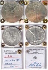 1 dollaro argento 1987 usato 1 dollaro argento 1987 usato  Cremona