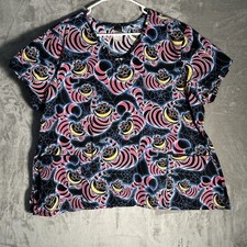 Blusa esfoliante feminina Disney Alice no País das Maravilhas CHESHIRE CAT 3XL comprar usado Blusa esfoliante feminina Disney Alice no País das Maravilhas CHESHIRE CAT 3XL comprar usado  Enviando para Brazil