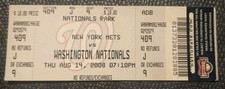 Mets nationals 2008 for sale  New Rochelle