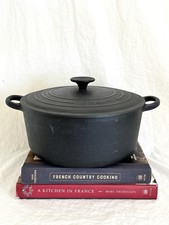 Creuset matte black for sale  Sahuarita