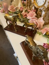 Brass horse ornaments for sale  LEICESTER